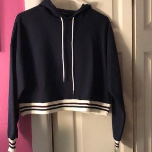 forever 21 cropped sweatshirt